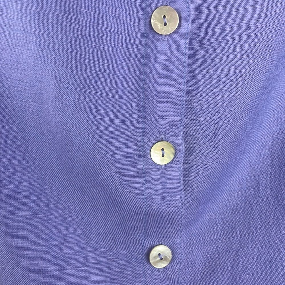 Soft Surroundingslinen Blend Button Front Flexibl… - image 2